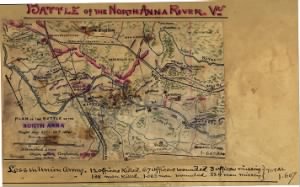 Fold3 Image - Battle of North Anna River Map
